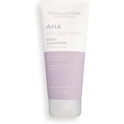 Cumpărături sigure Demachiant facial, Revolution Beauty, AHA, 200ml, alb