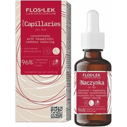 Cremă față Floslek, anti-roșeață, 30ml Discount