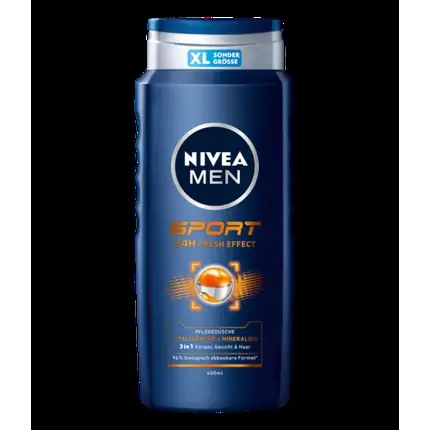 Gel de duș bărbați, Nivea, Sport, 250ml Doar azi