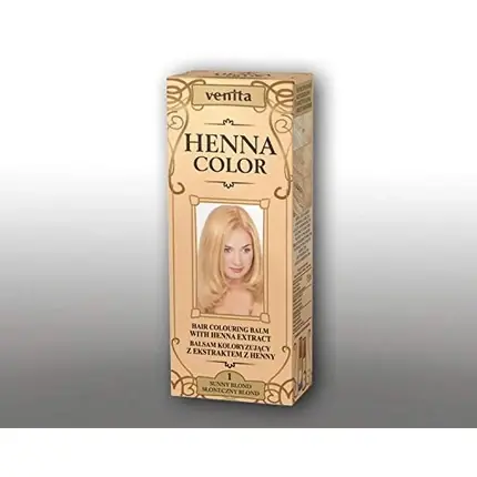 Vopsea de păr, Venita, Henna Tube, blond Chilipir