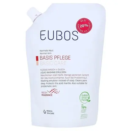 Gel de duș, Eubos, Red Refillable, 400 ml Vezi acum