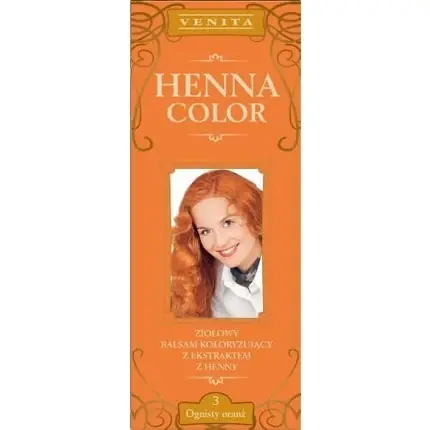 Disponibil imediat Vopsea de păr Henna, Venita, 75 ml, nuanța Paprika