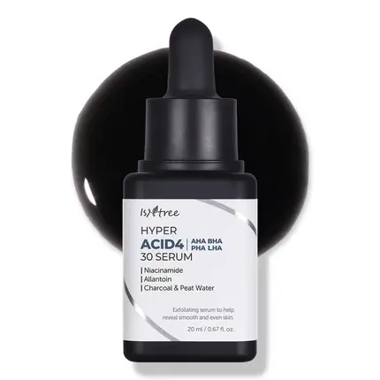 Ultima șansă Serum exfoliant Isntree Hyper Acid AHA BHA PHA