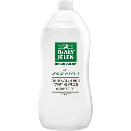 Discount Săpun lichid, Biały Jeleń, 1L, alb