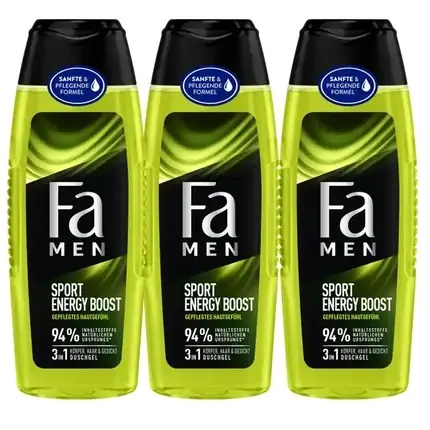 Gel de duș, FA, Sports Energy Boost, 250ml Livrare rapidă