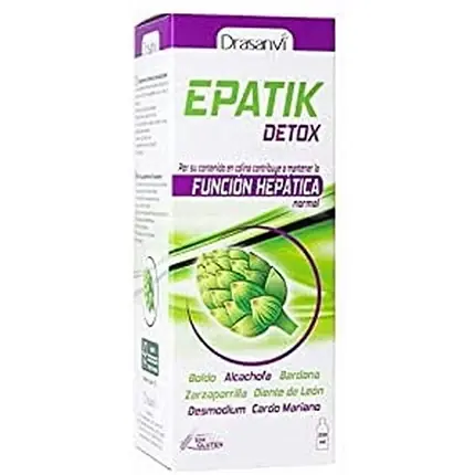 Sirop detoxifiant, Drasanvi, Epatik, 250 ml Cumpărături sigure