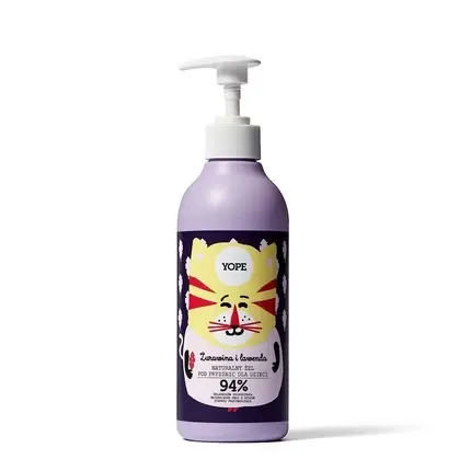 Gel de duș copii, Yope, afine și lavandă, 400ml Preferatul clienților
