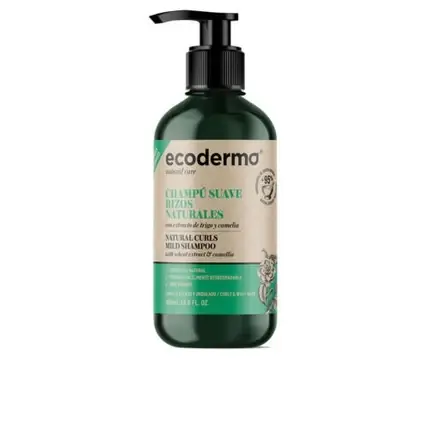 Șampon pentru păr creț Ecoderma 500ml Ofertă