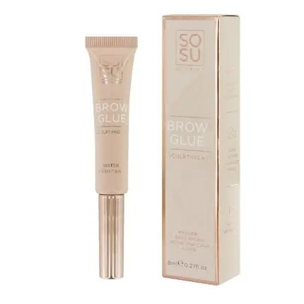 Kit sculptare sprâncene, Sosu Cosmetics, Brow Glue Ofertă specială