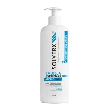 Plată sigură Emulsie de duș, Solverx, atopic, 500ml