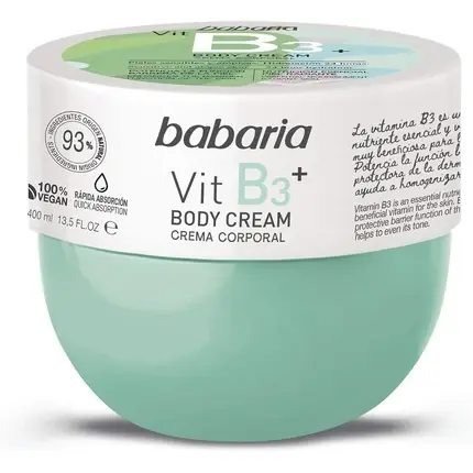 Cremă de mâini, Babaria, cu Vitamina B3, 400 ml Cel mai vândut