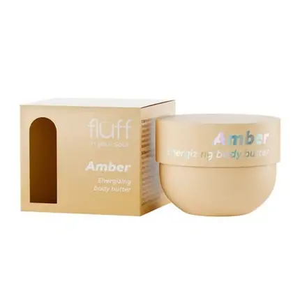 Calitate înaltă Unt de corp, Fluff, Amber, 150ml