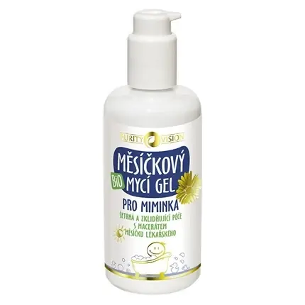 Preț mic Gel de curățare Bio Calendula, Purity Vision, pentru bebeluși, 200 ml