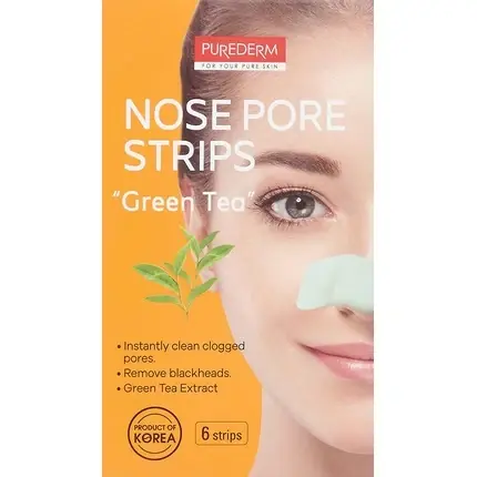 Bande pentru pori, Purederm, Tea Tree, 6 benzi Cel mai vândut