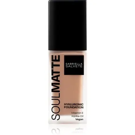 Fond de ten, Soulmatte, Hyaluronic, 30 ml, Warm Tan Comandă acum