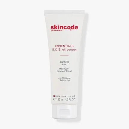Cel mai bun preț Gel de curățare față, Skincode, Oil Control, 125ml
