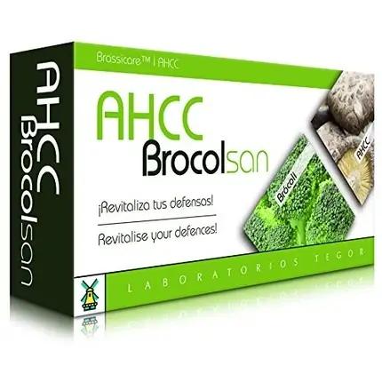 Supliment alimentar, Tegor, Ahcc Brocolsan, 60 capsule Cel mai bun preț