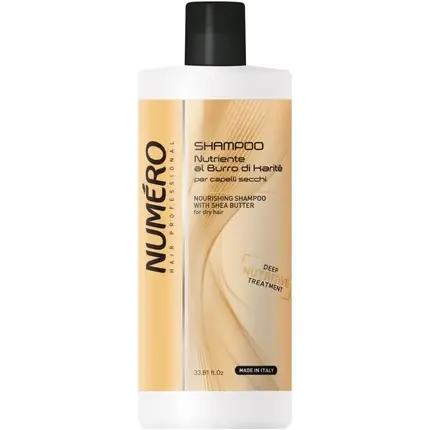 Șampon Brelil NUMERO, 1000ml, unt de shea Calitate înaltă
