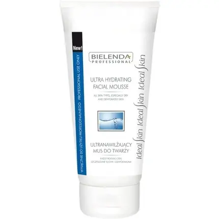 Plată securizată Spumă de față, Bielenda Professional, ultra hidratantă, 30ml