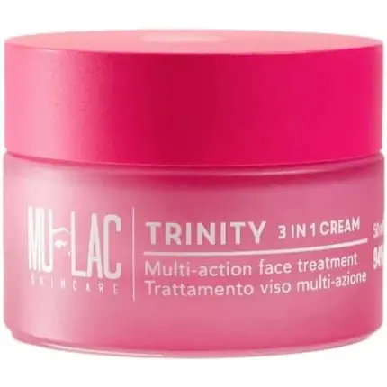 Cremă hidratantă față, Mulac, Trinity 3 în 1, 50 ml Ofertă limitată