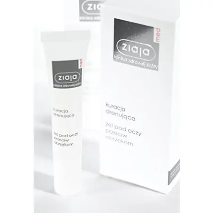 Disponibil imediat Gel pentru îngrijirea ochilor, Ziaja Med, anti-umflare, 15ml