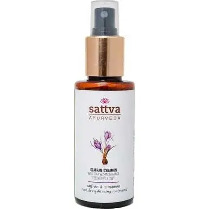 Ofertă limitată Loțiune scalp, Sattva, cu șofran și scorțișoară, 100ml