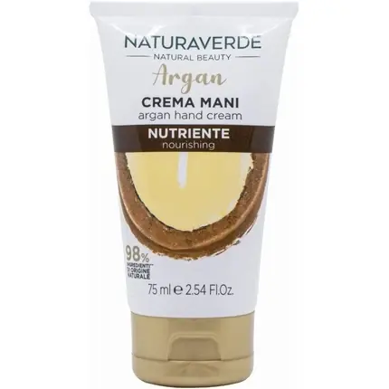 Cremă mâini Naturaverde, Organic Argan Oil, 75ml Ultima șansă