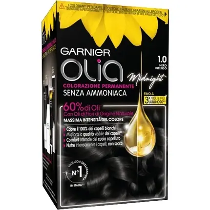 Vopsea de păr, Garnier Olia, 1.0 Nero Intenso Ieftin