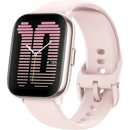 Reduceri Ceas smartwatch, Amazfit, Active, ecran AMOLED, roz