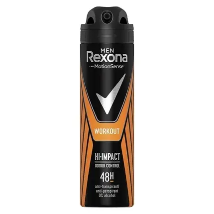 Spray antiperspirant, Rexona, Men Workout, 150 ml Ultima șansă