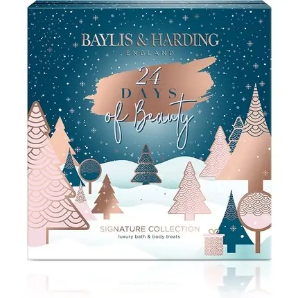 Premium Calendar Advent, Baylis & Harding, Jojoba Vanilie Migdal, albastru
