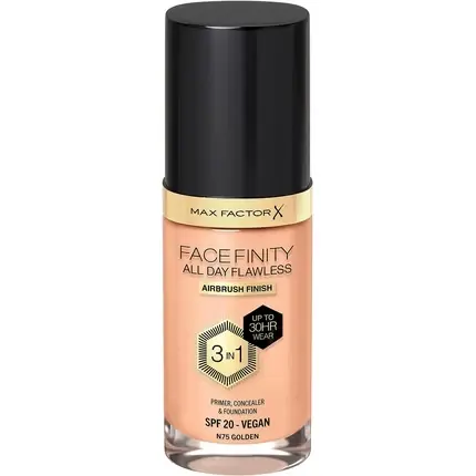 Reducere specială Fond de ten, Max Factor, Facefinity, 075 Golden, 30ml