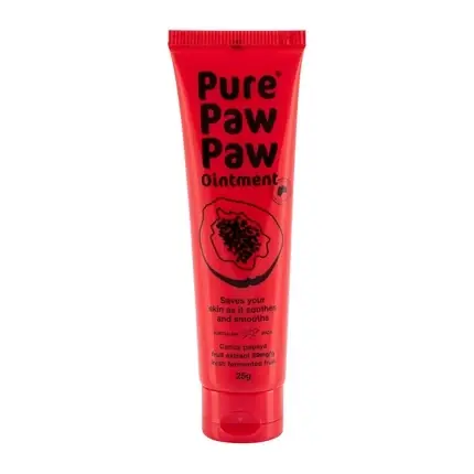Preț mic Balsam buze, Pure Paw Paw, Original, 25g, roșu