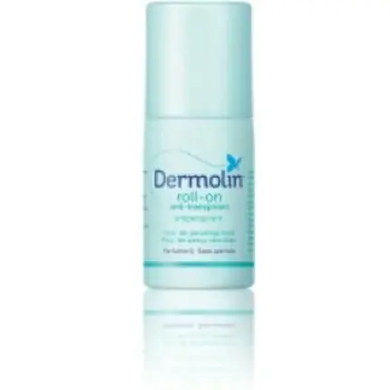 Deodorant roll-on Dermolin, 50 ml, albastru deschis Livrare expres
