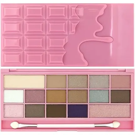 Paletă Farduri, Makeup Revolution, I Heart Chocolate, roz Cel mai vândut