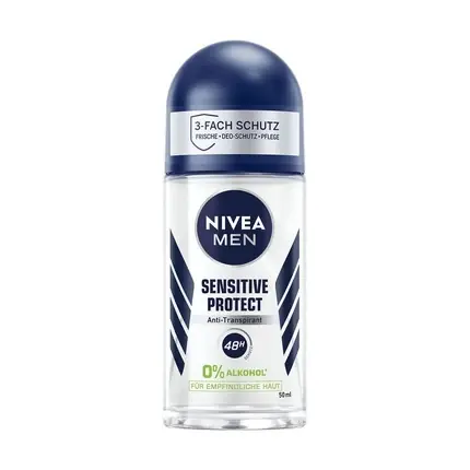 Ieftin Deodorant roll-on, Nivea, Sensitive Protect pentru piele sensibilă, 50ml