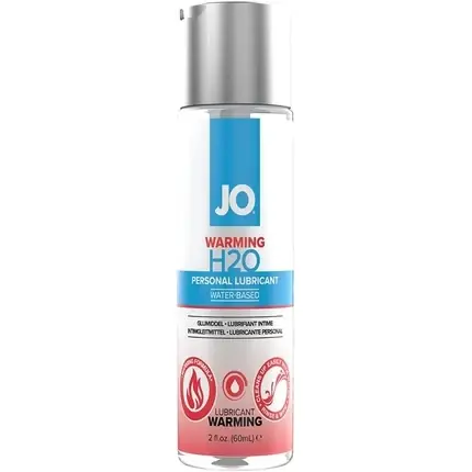 Lubrifiant Intim, System Jo, H2O, 60ml, bază apă, efect încălzire Ofertă de sezon