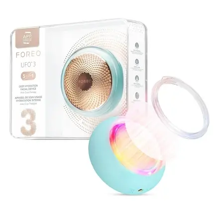 Masca facială, Foreo UFO 3, Albastru arctic Ofertă exclusivă