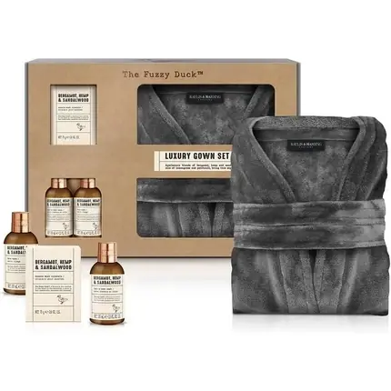Premium Set Cadou, Baylis & Harding, Halat Lux, gri