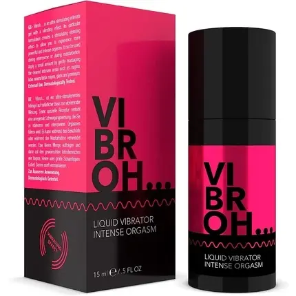 Gel Arousal, Intimateline, Vibroh, 15ml, roz Retur gratuit