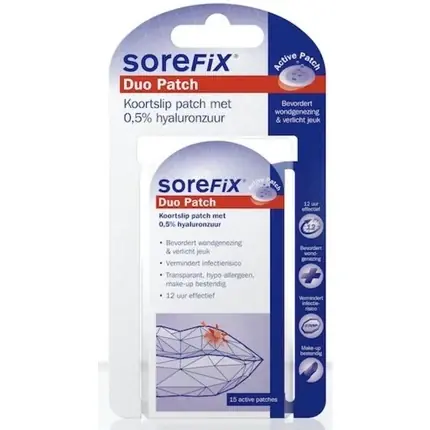 Petice pentru Herpes, Sorefix, Duo, Transparent Chilipir
