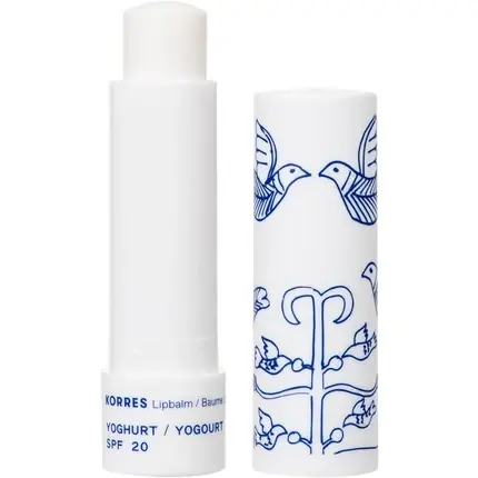 Balsam Buze Korres Yoghurt SPF20 Alb, 4g Plată securizată
