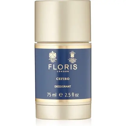 Premium Deodorant stick Floris Cefiro, 75ml, auriu