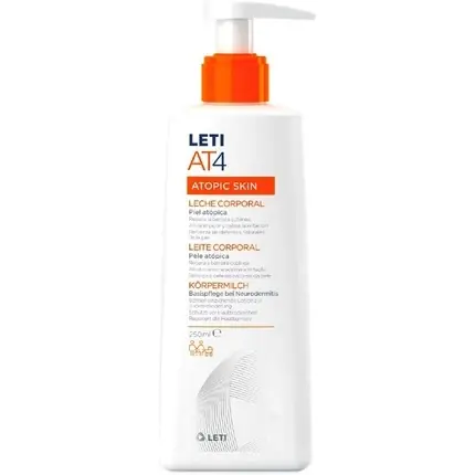 Cremă Corp, Leti, AT4, Pompă, 250ml Retur gratuit