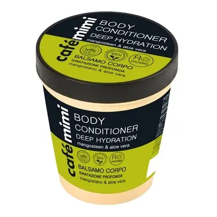 Cumpărături sigure Balsam corp, Cafe Mimi, Deep Hydration, galben, 220ml