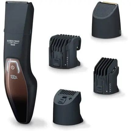Plată securizată Trimmer barbă, Beurer, HR 4000, negru