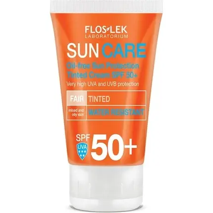Reducere Cremă Față, Floslek, Sun Care SPF 50+, Rezistentă la Apă