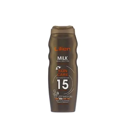 Loțiune protecție solară, Lilien, SPF 15, 200ml, bronz Cumpără acum