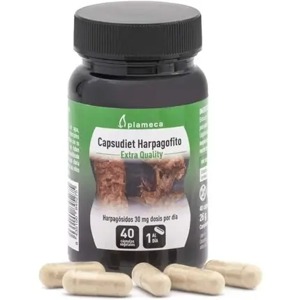 Capsule Plameca Capsudiet Harpagofito, 40 buc, negru Ultima șansă