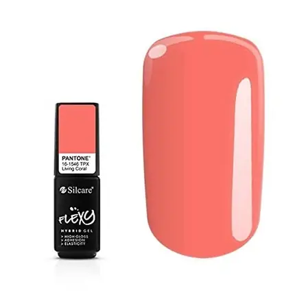 Oja Gel, Silcare, Flexy, coral Ofertă limitată